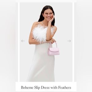 Sleeper Feather Slip - M NWT